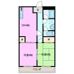 中村公園駅 バス13分  大治役場前下車：停歩10分 3階の物件間取画像